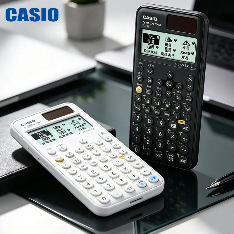 Casio FX-999CN CW/FX-991CN CW/FX-50F II Scientific calculator,eco-friendly material,international exam, study abroad preparation