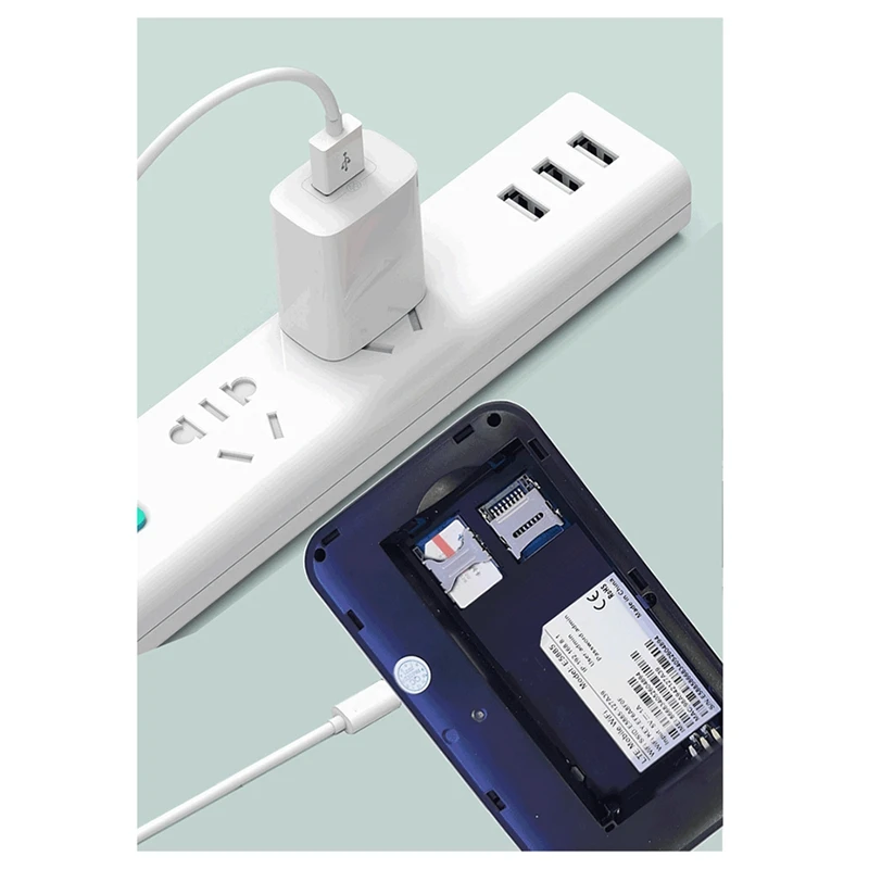 E5885 Pocket WiFi Router 4G Mini Router with Sim Card RJ45 Lan Port Modem 4G LTE Router with Sim Card for Home 2600MAh