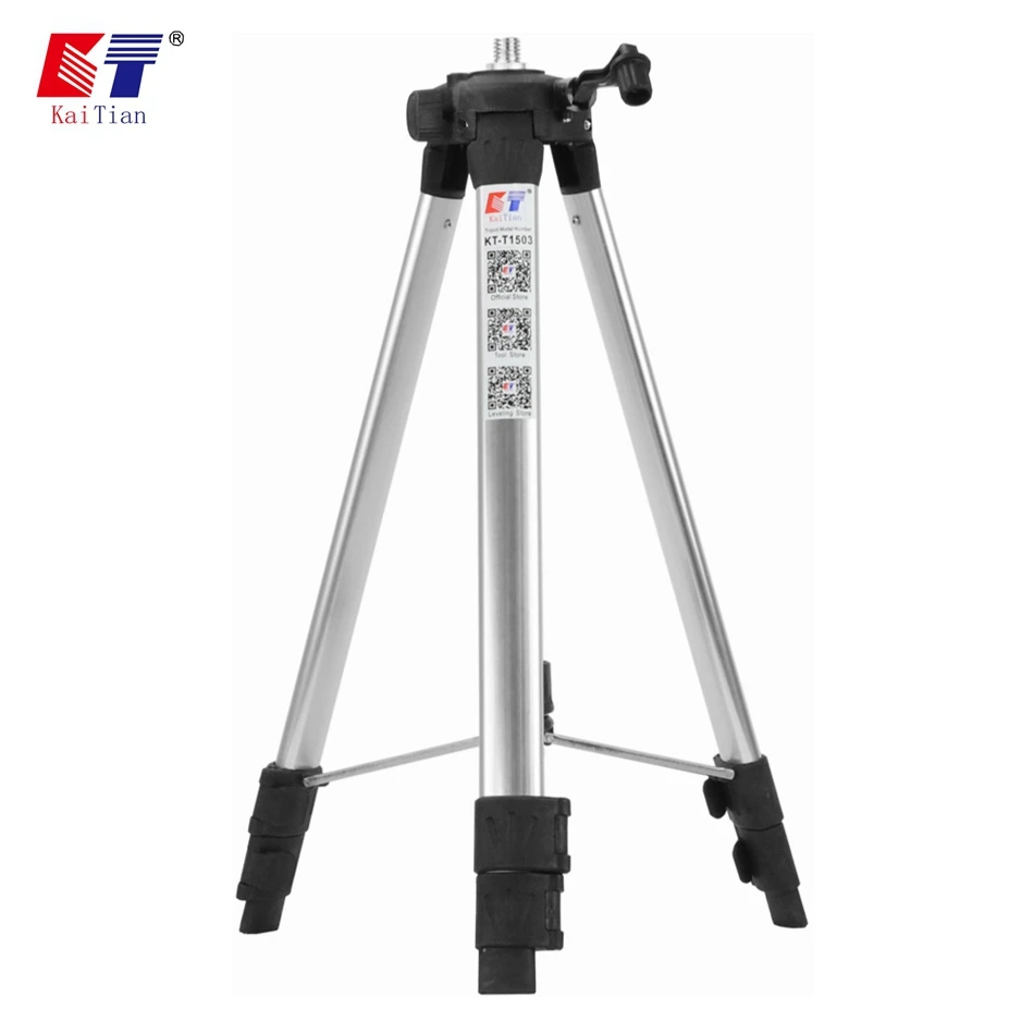 KaiTian Tripod for Laser Level 4D with Extension Rod Adjustable Height Plus Additional Detachable Bracket Nivel Laser Line Level