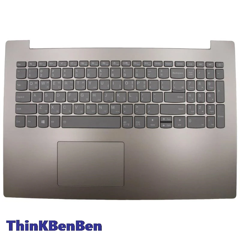 KR Korean Chocolate Keyboard Upper Case Palmrest Shell Cover For Lenovo Ideapad 330 15 15ICH 5CB0R46846