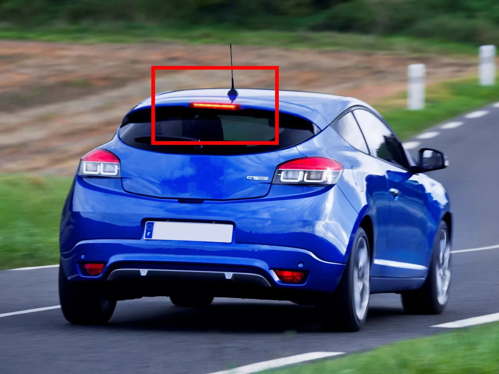 سيارة LED الخلفية عالية المستوى 3rd الفرامل وقف الضوء لرينو ميجان MK III عالية الجودة سيارة إكسسوارات مضيئة الأحمر 2008-2016