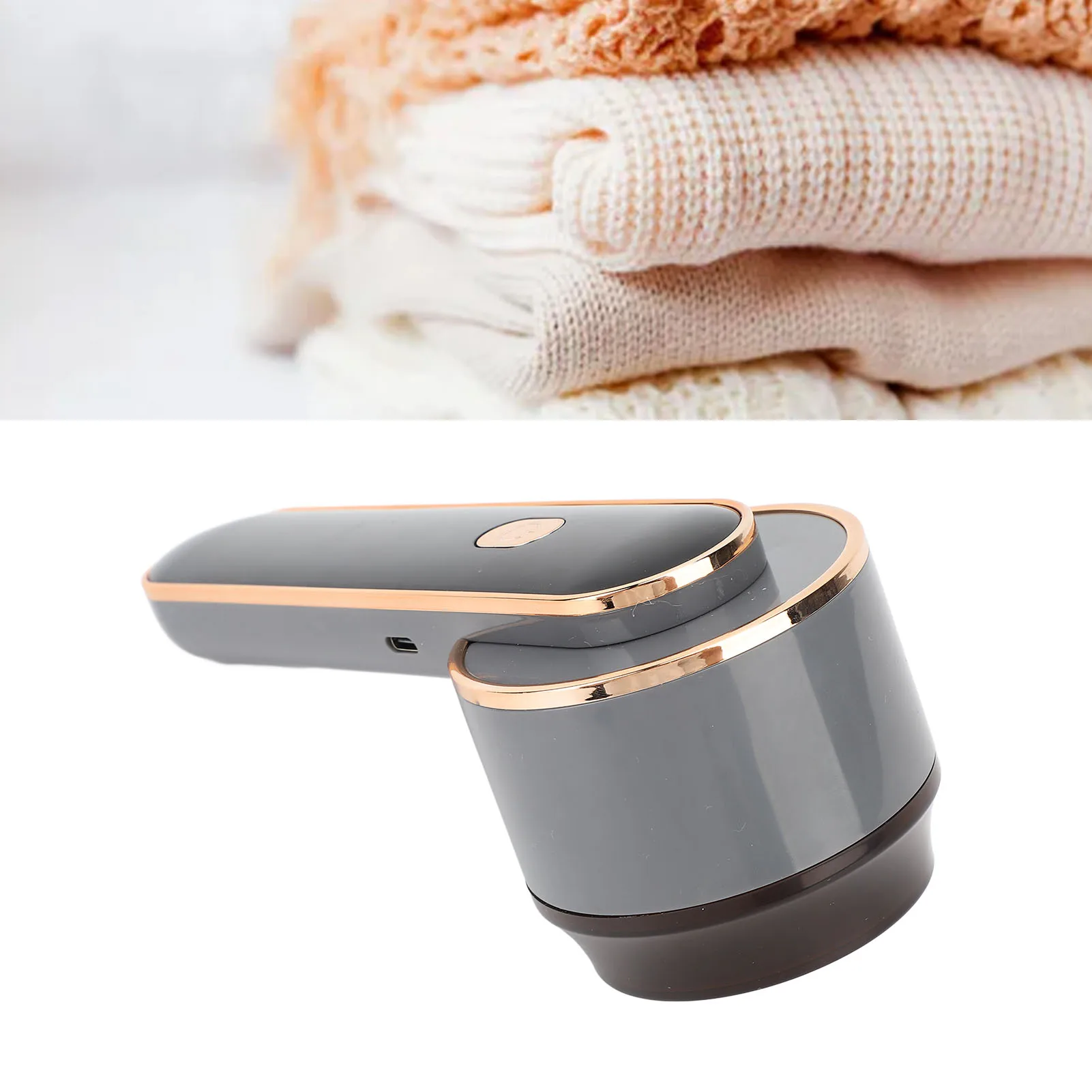 8W Electric Lint Remover 1200mAh Rechargeable Battery Fabric Shaver Efficient Fuzz Trimmer for Sweater Blankets Bedding