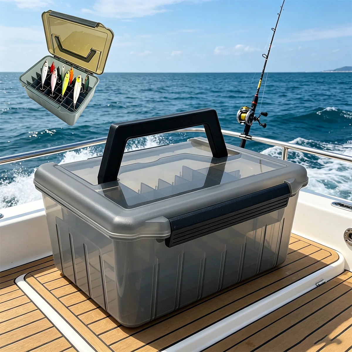 Fishing Tackle Box with Handle - огляд і ціна Fishing Camera