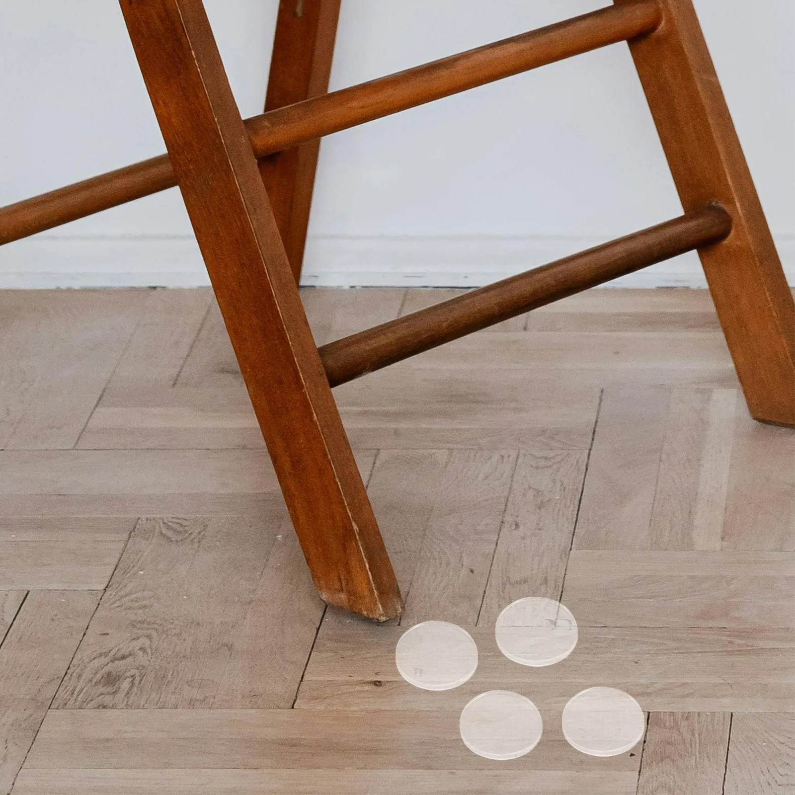 30Pcs Antiskid Furniture Pads PVC Non-Slip Speaker Cabinet Feet Pads for Amplifier Isolation Glass Table Stability Floor Scratch