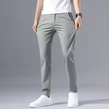 Men's Casual Cotton Stretch Golf Trouser Pant only .94: eDeal Info