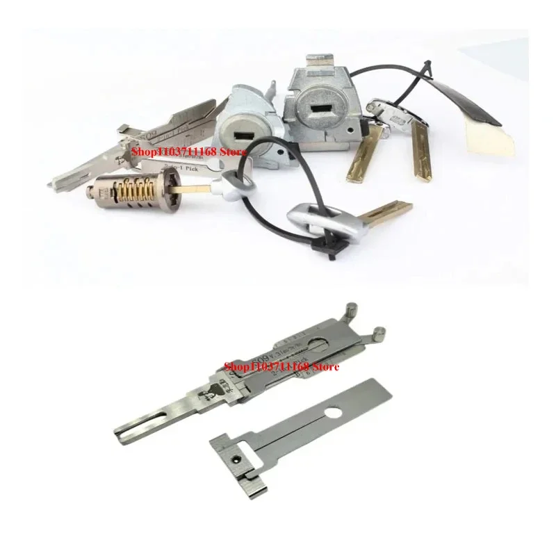 Locksmith Tools Car Bypass Ganzua S09 V4 Lishi 2-in-1 Hyundai Kia Recent 2025 Model Lock Picking Decoder Car Automotive Pick