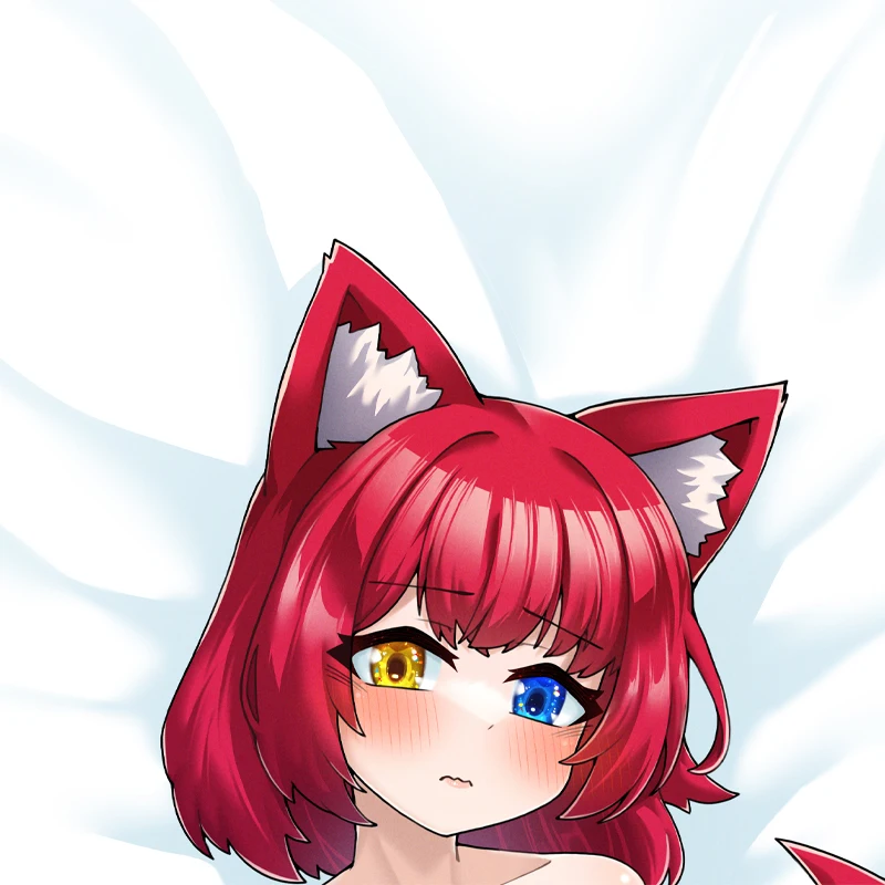 

Dakimakura Anime Pillow Case Kitsui Akira Double-sided Print Of Life-size Body Pillowcase Gifts