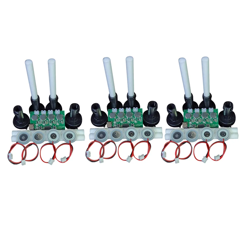 

CKFAM-3X Four-Spray Humidifier Module Humidifier Control Board Atomizer Driver Board Four-Spray Humidifier Module,Set C