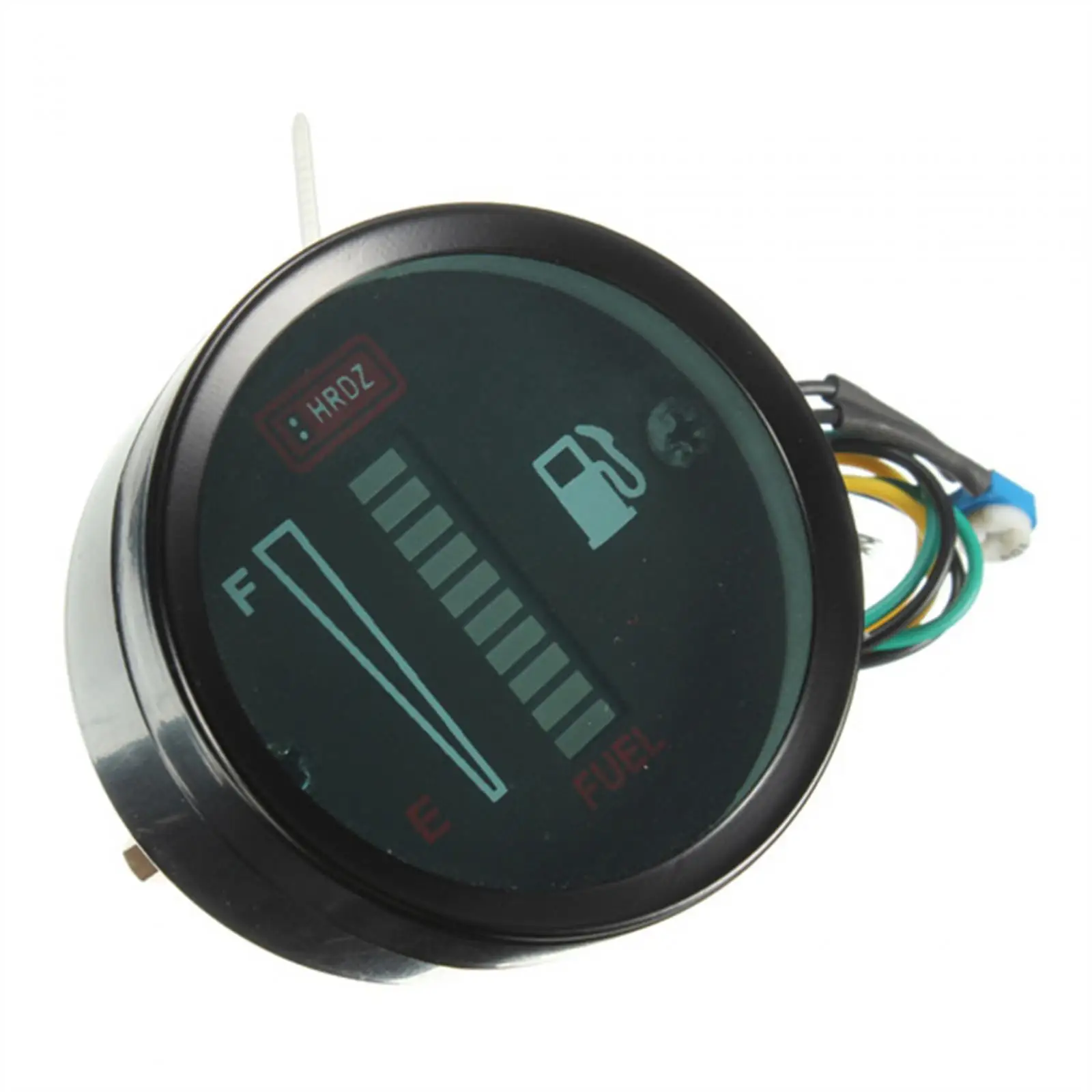 Car Motorcycle Fuel Level Display Gauge 8 Blue LED Display 52mm Vehicles