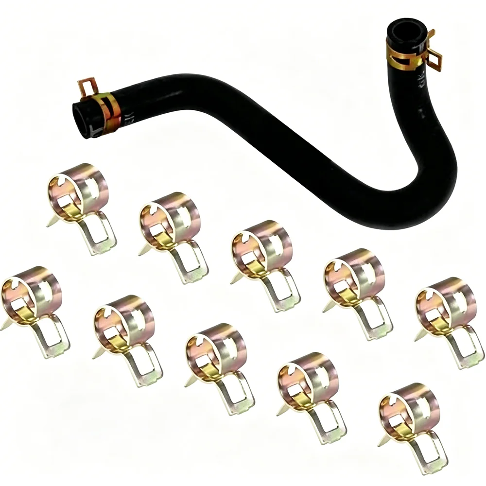 10 Pcs Spring Clip Hose Clamps 4mm‑9mm Fuel Water Air Tube Pipe Fastener Clips Car Fuel Water Line Air Pipe Hose Clamps Fastener