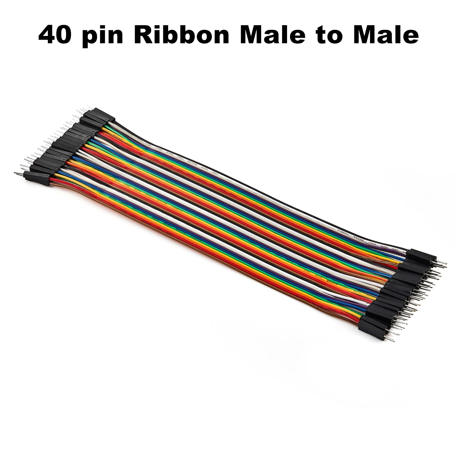 40-120 Stuks 10 Cm 20 Cm 30 Cm Dupont Kabel Lijn Jumper Wire Kit Mannelijke Vrouwelijke 24AWG Koperen Lange Lint Connector Set Voor Diy Broodplank