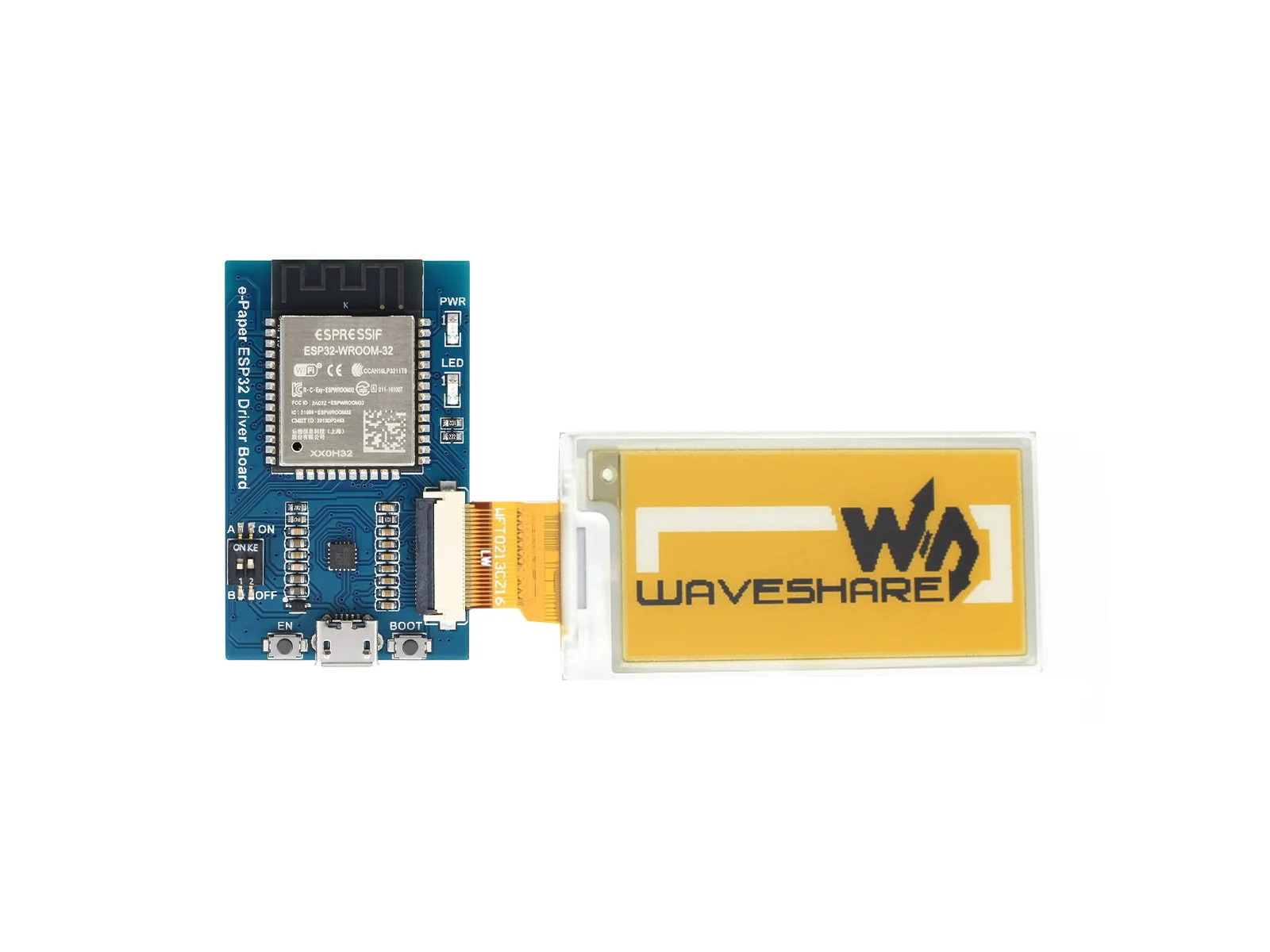 Waveshare Universal e-Paper ESP32 Driver Board for Waveshare SPI e-Paper raw panels WiFi / Bluetooth Wireless compatible