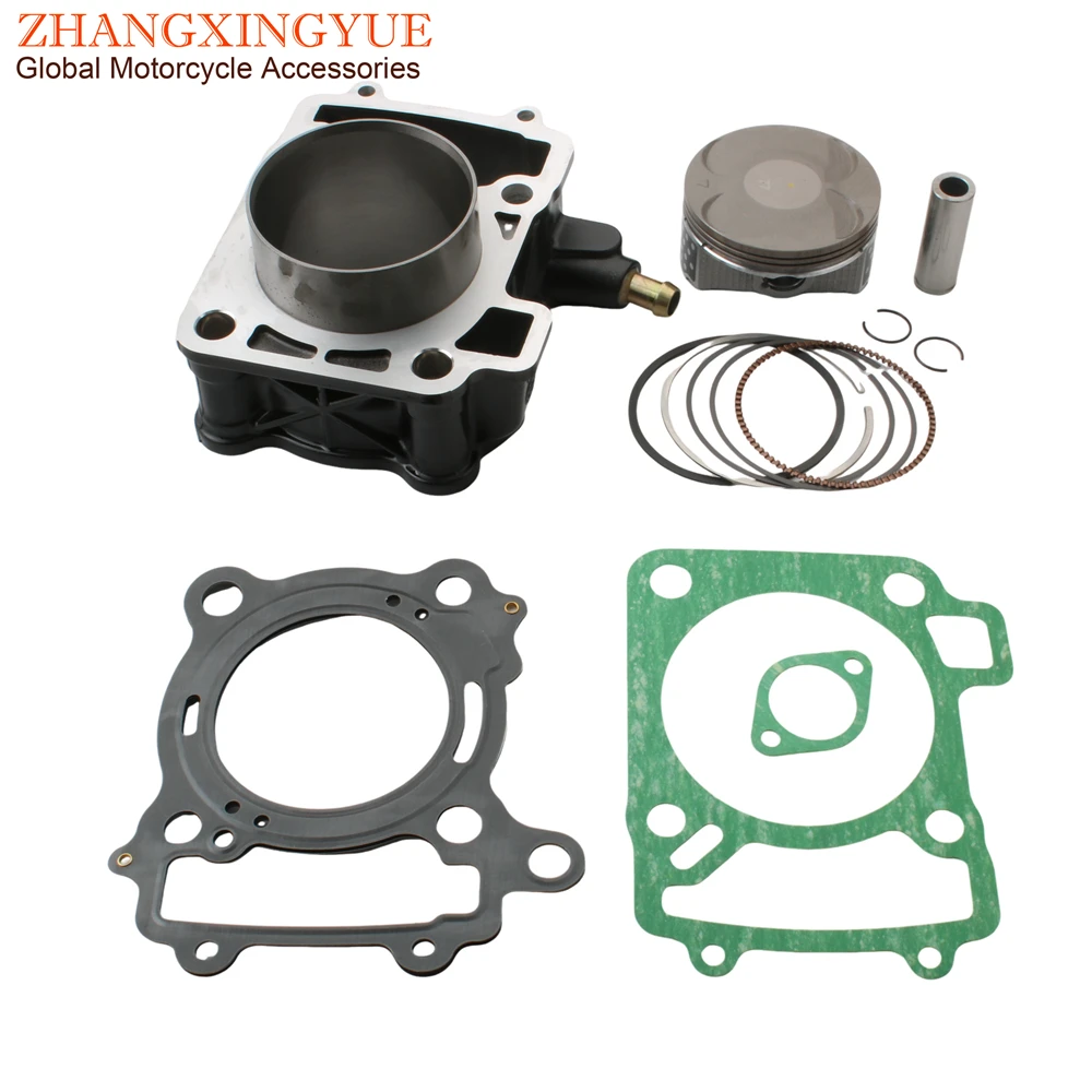 

Motorcycle 77mm Big Bore Cylinder Kit For Bajaj Pulsar 200NS Rouser 200 Ns As Rs 200cc Upgrade To 250cc 4V
