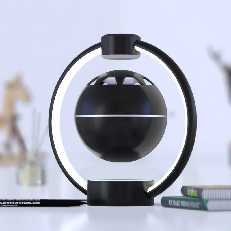 

Floating Levitating Bluetooth Speaker Home Office Desktop Gift For Boyfriend Girlfriend Kids Colleagues Festival Birthday Gift