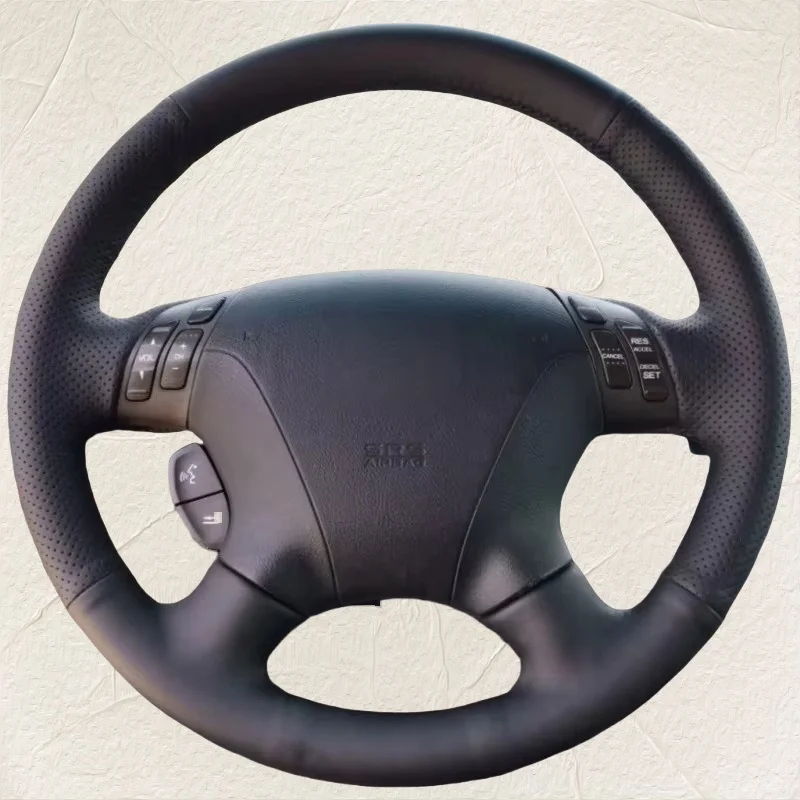 

Чехол на руль автомобиля из микрофибры на заказ для Honda Accord 7 2003 2004 2005-2007 Odyssey, салон автомобиля, Стайлинг автомобиля