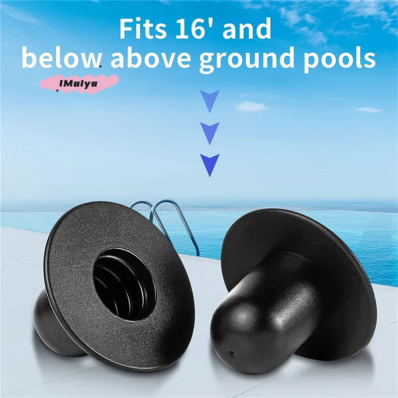 M-1PC Swimming Pool Drain Plug Pump Strainer Hole Plug Water Stopper For Intex Bestway Swimming Pool Wall Plug Replacement Kit