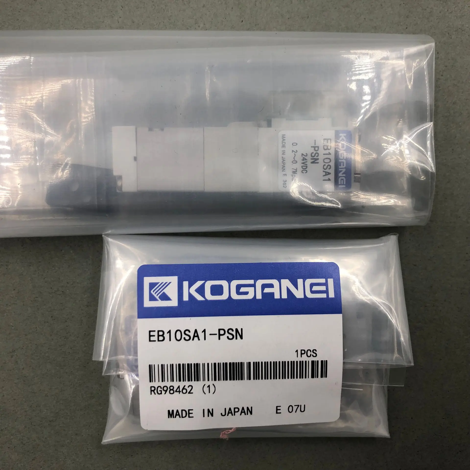 New Original KOGANEI  solenoid valve EB10SA1-PSN 24VDC