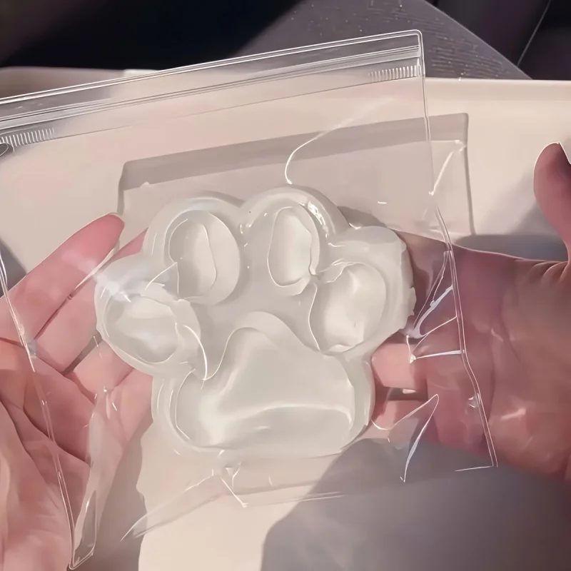 Taba – jouet à presser en forme de patte de chat souple, Durable, sûr, résistant à la mastication, conception de patte ludique d'anniversaire, 1 pièce |   Jouet Squishy Tpr, jouets Fidget mignons