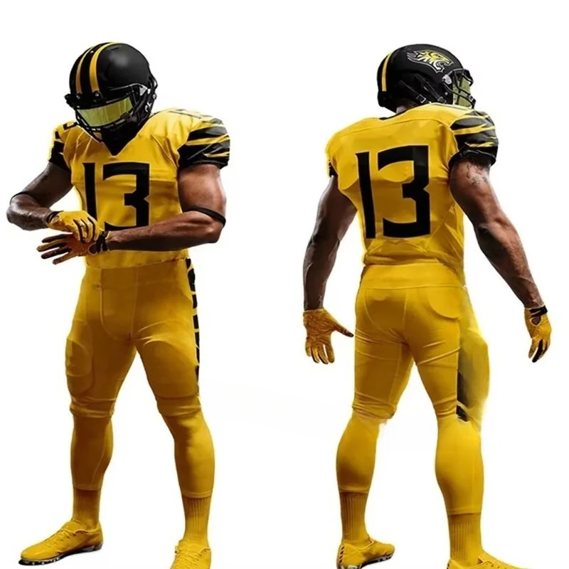 أطقم كرة قدم أمريكية عالية الجودة، زي اللاعب والمدرب