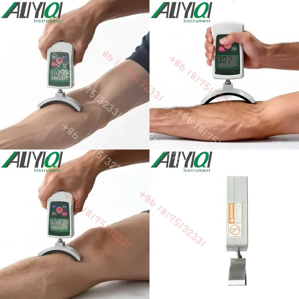 

Aliyiqi Digital Push-Pull Force Gauge 500N 0.5% Accuracy for Physiotherapy Muscle Force Measurement in Legs & Arms