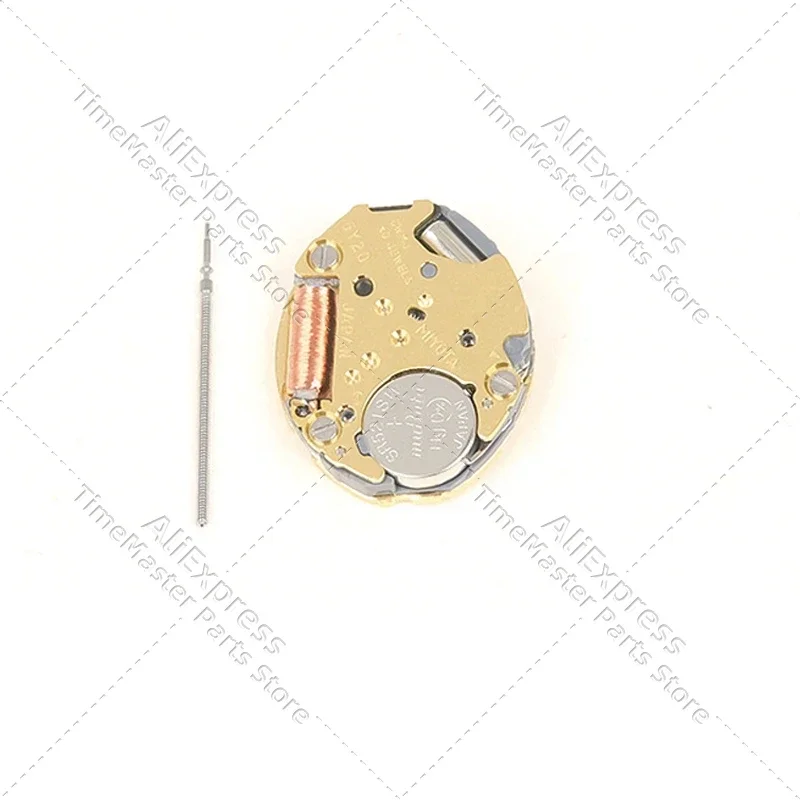 New  Miyota 5Y20 watch parts quartz movement 2 hands with battery and stem quartz watch movement repair and replacement