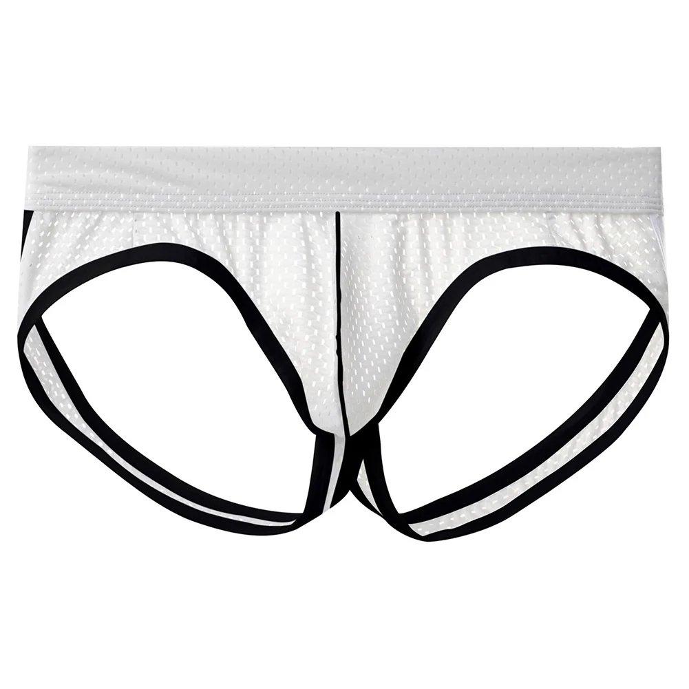 Date Night Club Night Tag Size S-XL Male G-string Hollowed Elastic G-string Underwear Mesh Pattern Solid Pattern Stretch Fabric