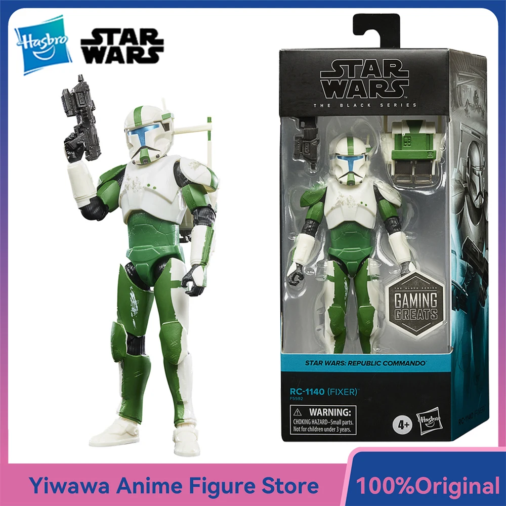 

[В наличии] Hasbro Star Wars The Black Series RC-1140 (фиксатор) (REPUBLIC COMMANDO) 15 см Gaming Greats Аниме Фигурка Модель Подарочные Игрушки