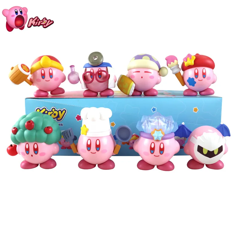 BANDAI Kirby Series Action Figures Model Assembling dolls Blind box Decorative series lovely Original