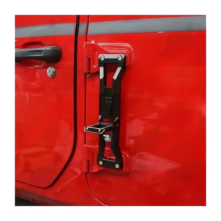 

High-Quality JK JL Off-Road Accessories Foldable Fashionable Door Hinge Side Step Foot Pedal for Jeep Wrangler//custom