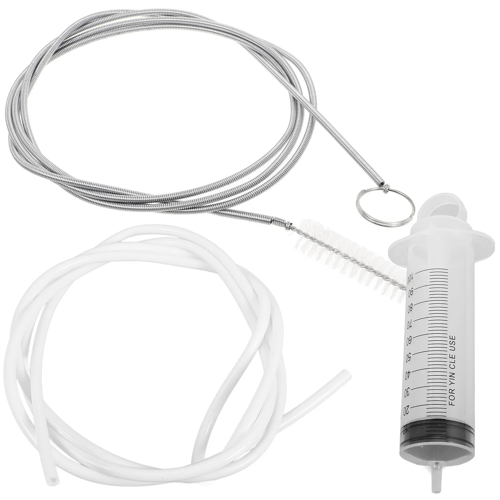 

Hole Unclogger Tool Drainage Dredging Brush Set For Refrigerator Freezer Sink Drainage Cleaning Aquarium Pipe Car Sunroof Coil