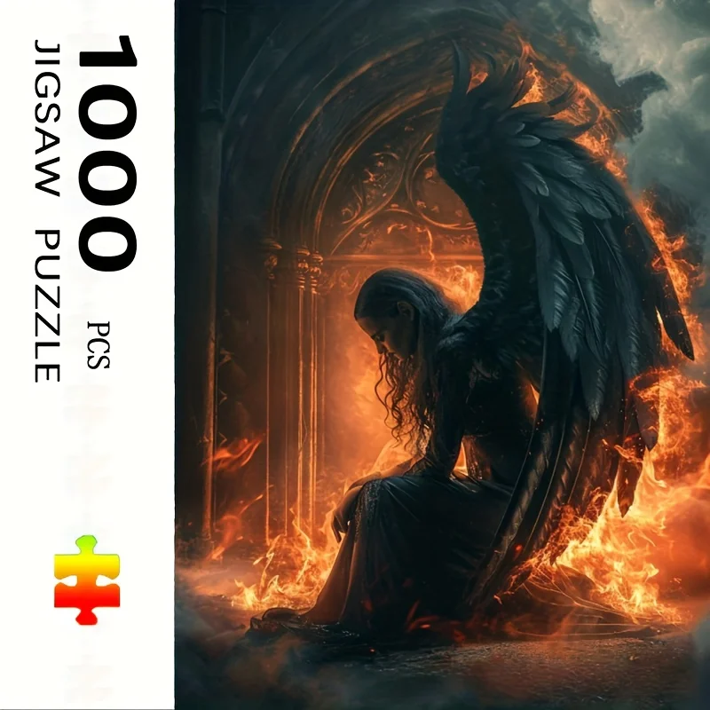 

Пазл-головоломка «Пламенный ангел» (500/1000 деталей), развивающая игрушка для детей, детские игры, рождественский подарок