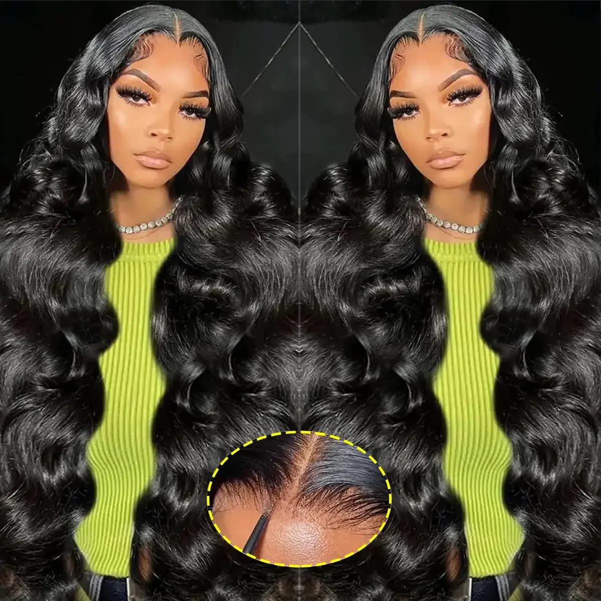 

No Glue Wig Body Wave Glueless Wigs Human Hair 34 36Inch 180 Density Pre Cut Ready To Go 4x6 5x5 Lace Closure Wigs For Women