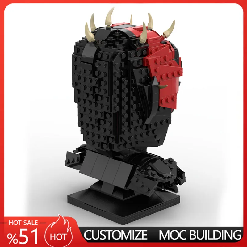 جديد خطة النجوم MOC Nightbrother Savage Opress MOC سفينة الفضاء معركة نموذج بنة العمارة التعليم التجمع لعبة مجسمة