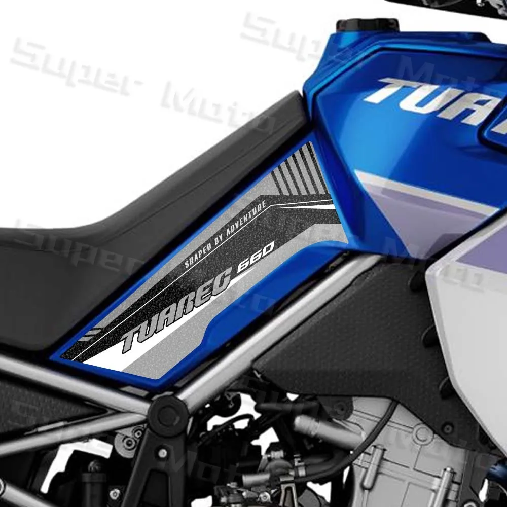 For Tuareg 660 Tuareg660 2022-2025 Motorcycle Fuel Tank Side Protection Sticker Frosted Knee Grip Decal Waterproof Accessories