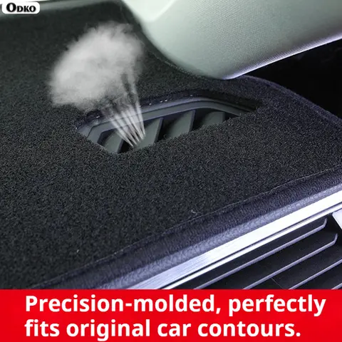 High Quality For KIA Carens 2013-2019 RP Car Dashboard Cover Mat Sun Shade Avoid Light Pad Carpets Anti-UV Interior 2016 2018 6 best sales kia morning 2016 - №4