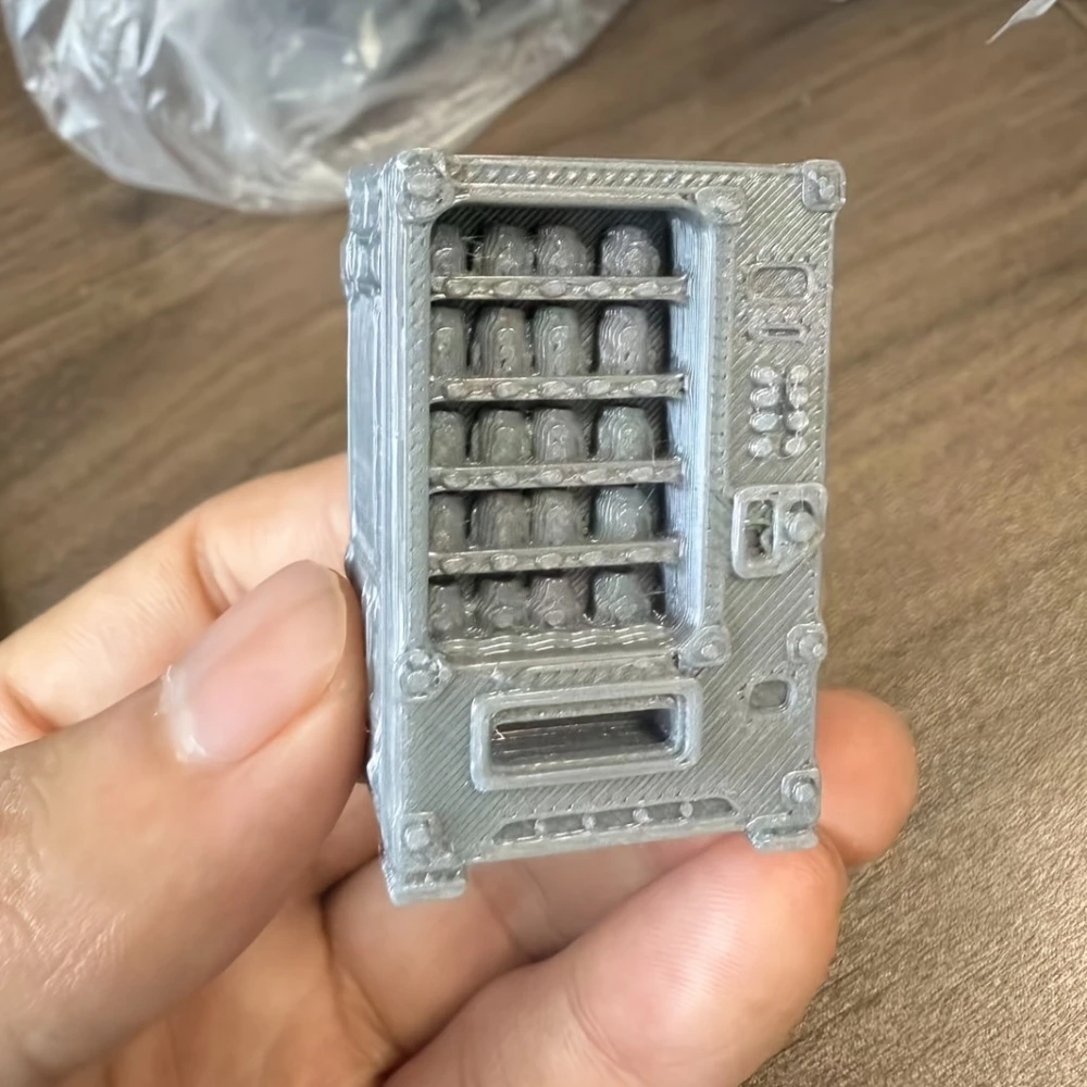 Wasteland Mini Vending Machine Terrain Model 3D Printed Miniatures Sci-Fi Diorama Scenery Tabletop Wargame Decoratives Ornaments