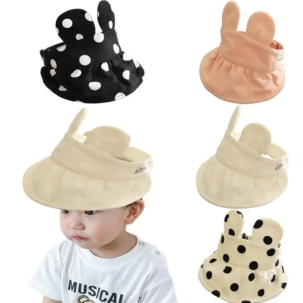 Sombrero de verano para niños y niñas, gorra de béisbol con orejas, protección solar UV