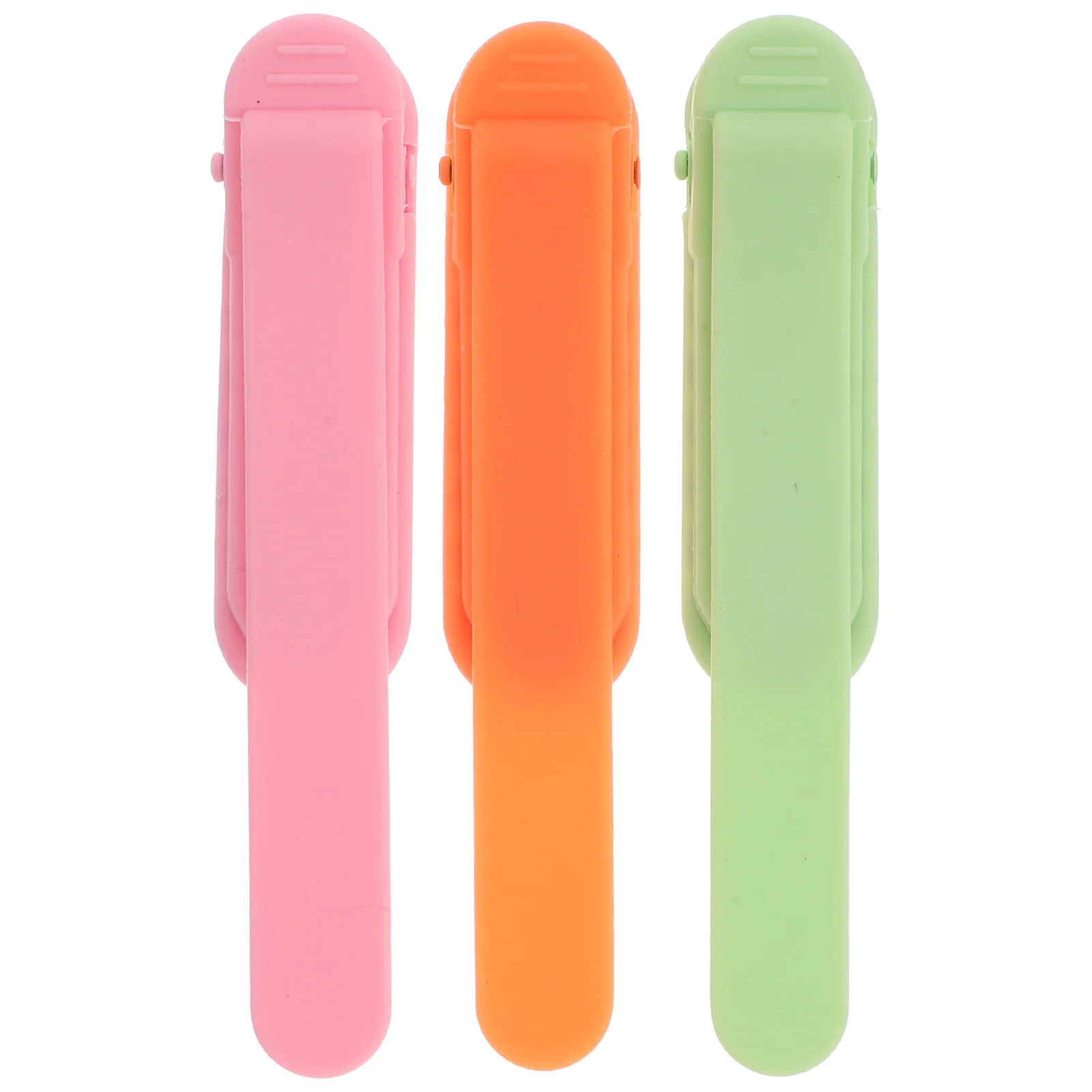 

3 Pcs Read Bookmarks Clip Page Holder Markers for Reading Lovers Silicone Automatic Folder