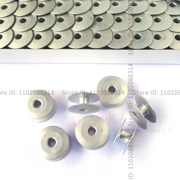 100PCS 239729a 2.5cm Bobbin Aluminum Bobbin Core Diameter 25mm Large Bobbin Core Slope Computer Synchronous Dy Sewing Machine