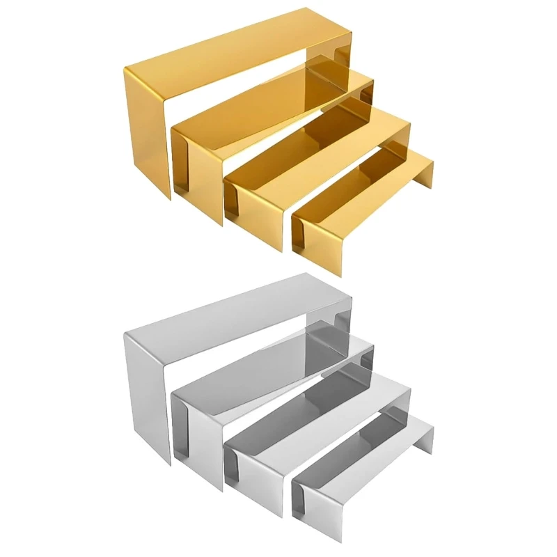 Arbeitsplatten-Riser-Präsentationsständer, Edelstahl-Display-Riser, Produkt-Requisiten, Vitrinenständer für die Präsentation von