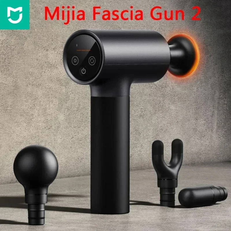 

Mijia Fascia Gun 2 Intelligent Dual State 3 Gears Heat 4 Modes 2540mAh Endurance Body Massage Muscle Shoulder Relaxation