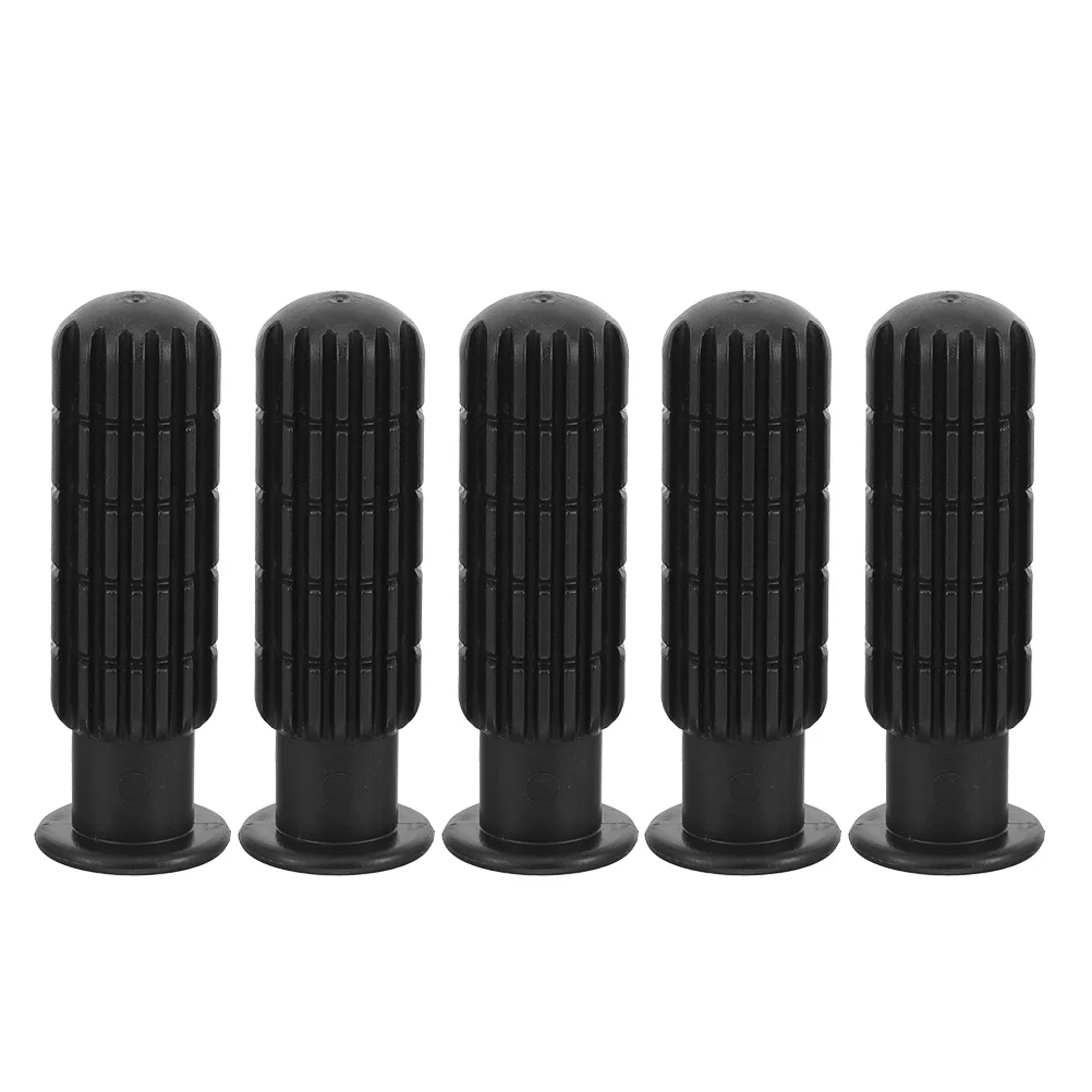 

5Pcs Foosball Table Handles Plastic Replacement Grips Anti-Slip for Table Soccer Machine Enhanced Grip Durability Comfortable