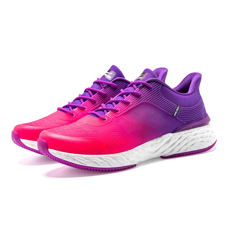 ONEMIX-Zapatillas de correr profesionales para mujer, calzado deportivo de malla transpirable, ligero y duradero, para maratón