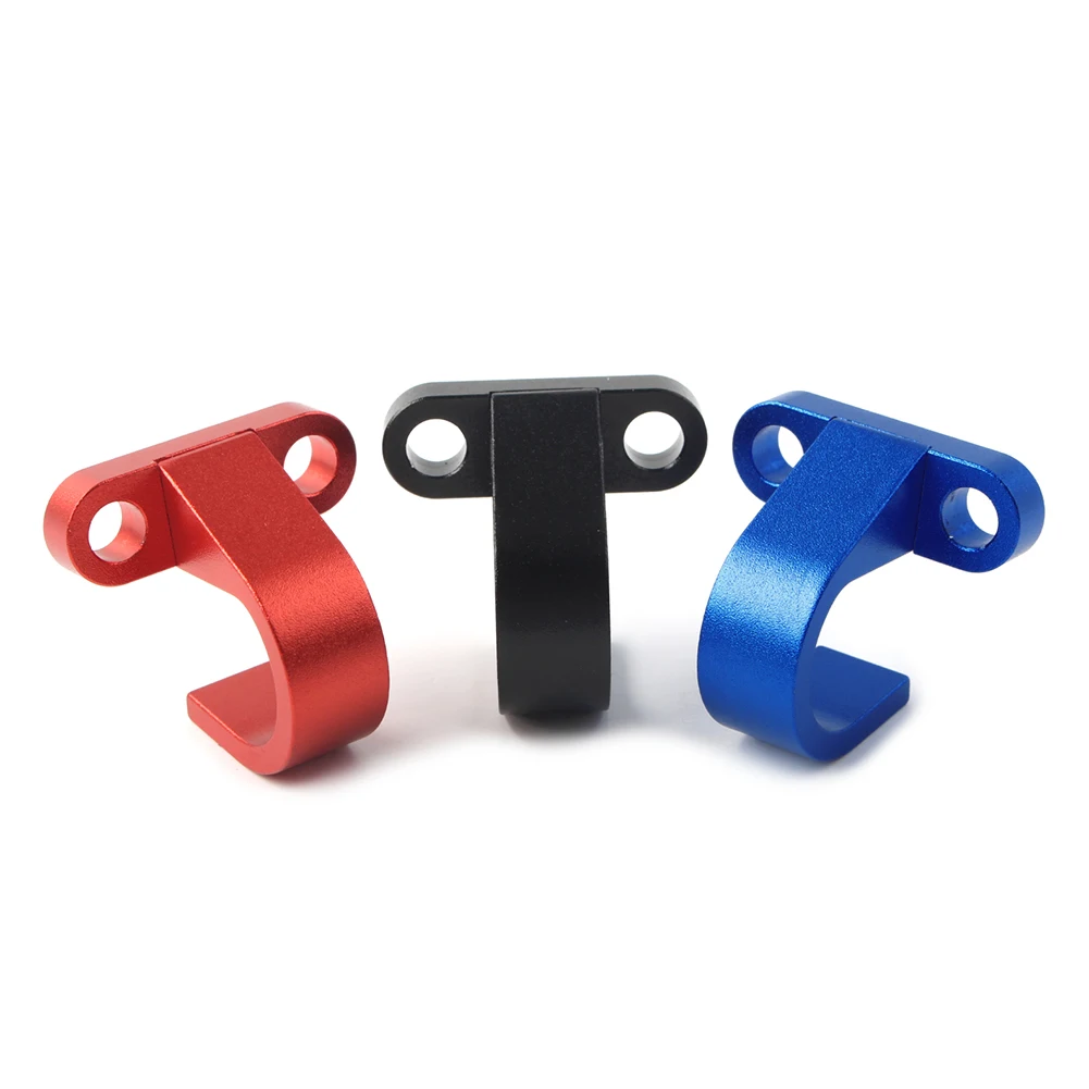 Aluminum Motorcycle Rear Brake Hose Clamp Guide For Yamaha YZ125 YZ250 YZ250F YZ450F YZ85 2003-2022 Blue/Black/Red