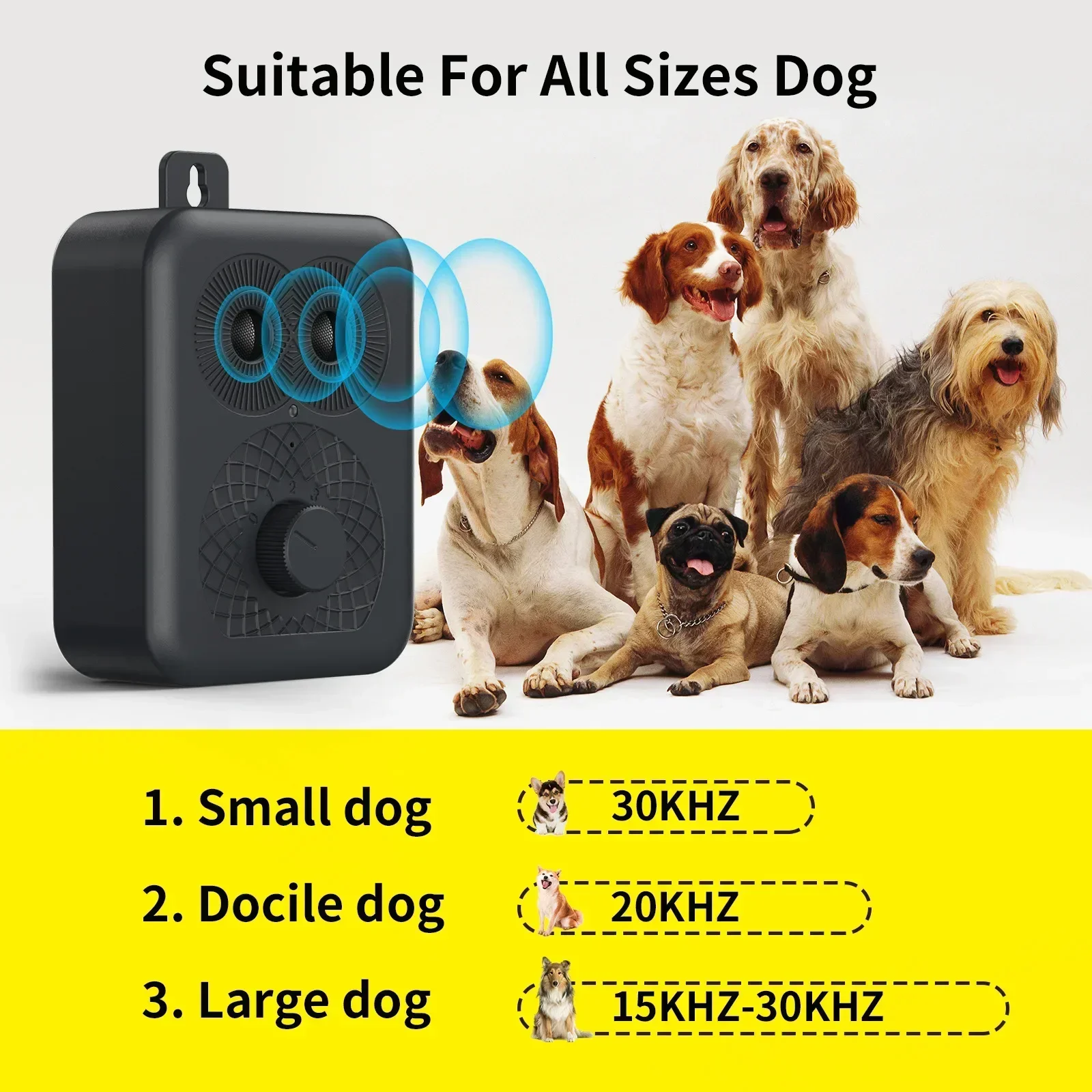 

New Ultrasonic Barking Stop Device, Automatic Dog Barking Stop Device, Dog Driving Device, Noise Prevention Training Device