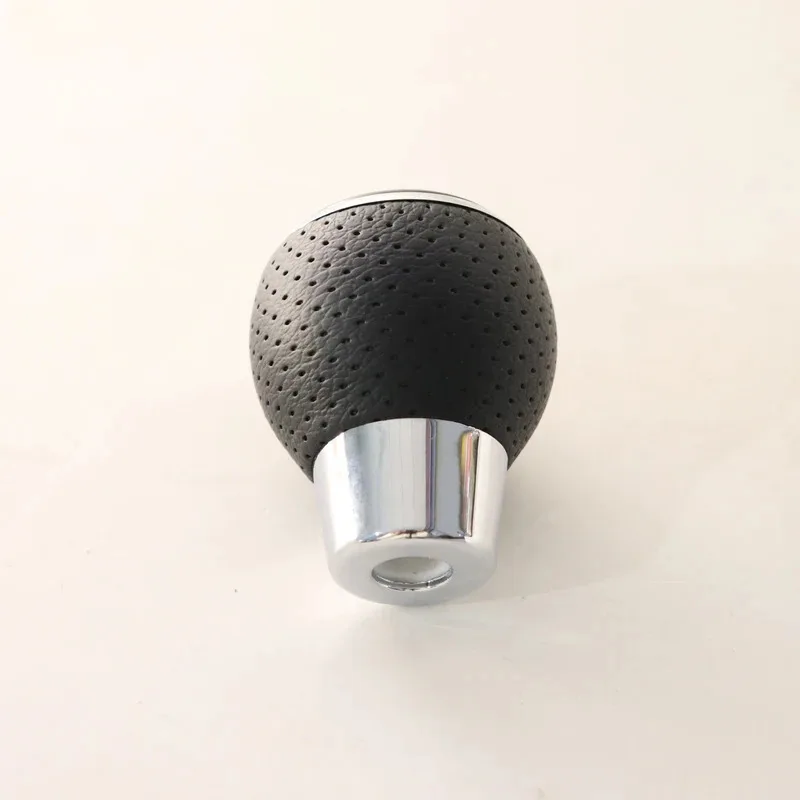 

for Mitsubishi Lancer EX EVO manual transmission ball head shift handball gear lever wrapped in leather gear head shift lever