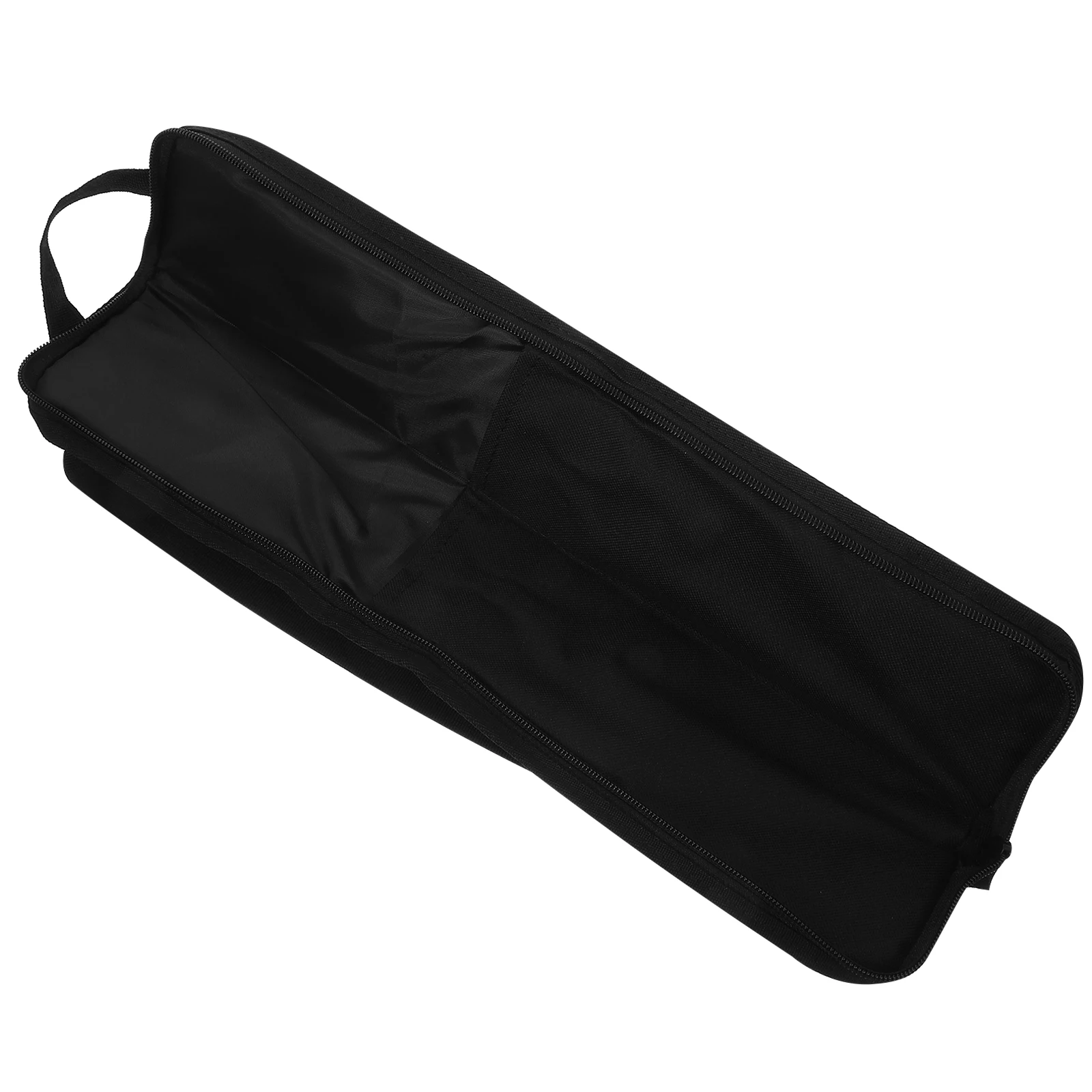 

Drum Stick Bag Oxford Cloth Black 4 Pairs Drumsticks Mallets Holder Portable Carry Case Storage Practice Performance Stage