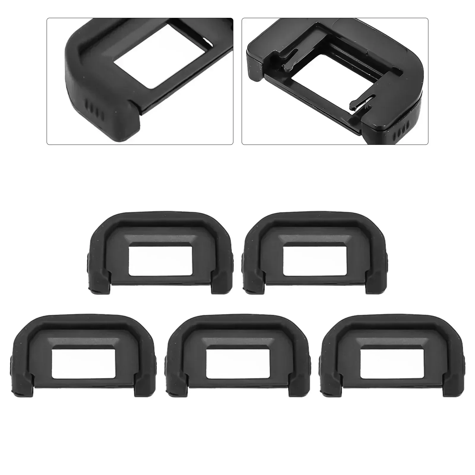 Enhanced Viewfinder Comfort With 5 EF Rubber Viewfinder Eyecup Replacements For Canon 600D 550D 650D 700D 1000D