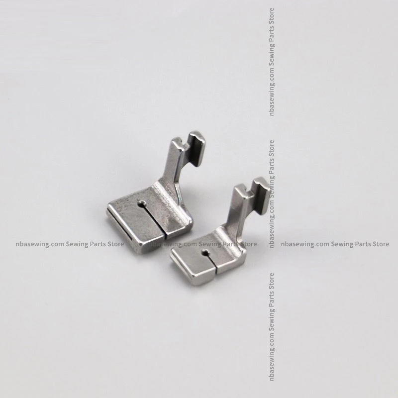 P5 Wrinkled Presser Foot, All Steel Flat Pleated, P5W Wrinkled Presser Foot, Upper Layer Not Wrinkled, Lower Layer Wrinkled