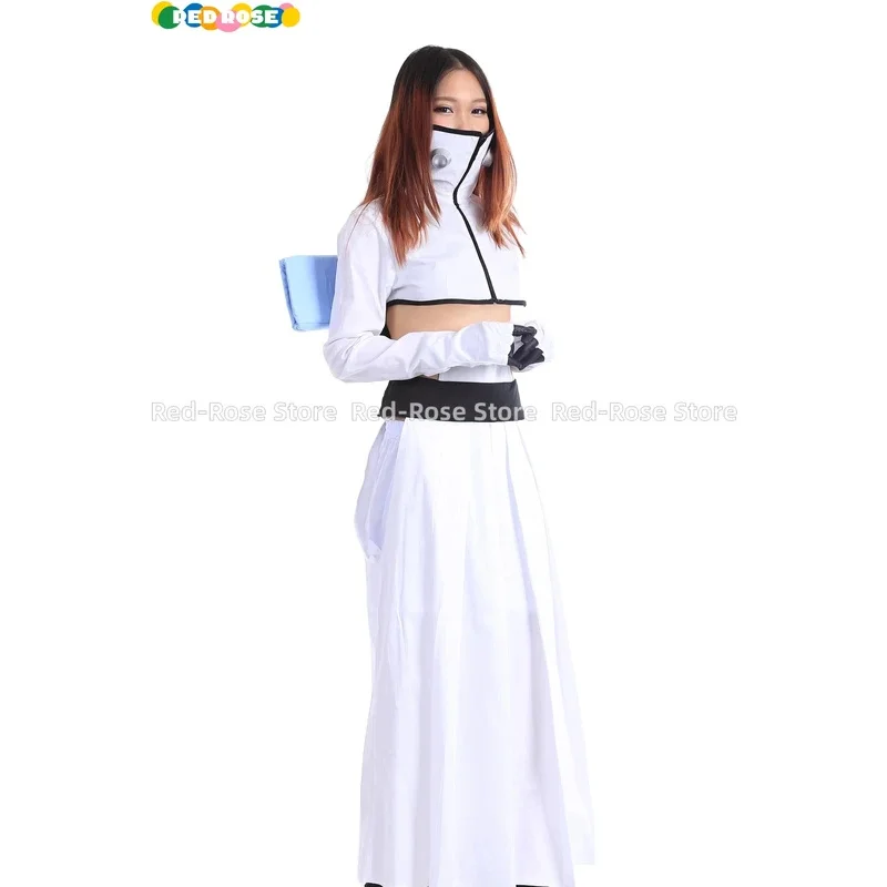 Lq3rd espada arrancar camada harribel conjunto uniforme cosplay traje festa dia das bruxas natal